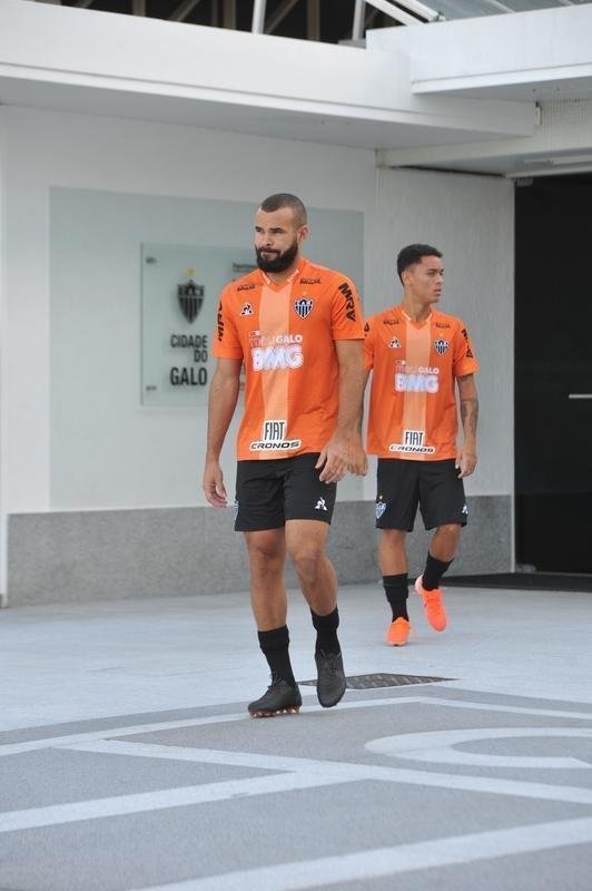 Fotos do ltimo treino do Atltico antes do jogo contra o Unin La Calera