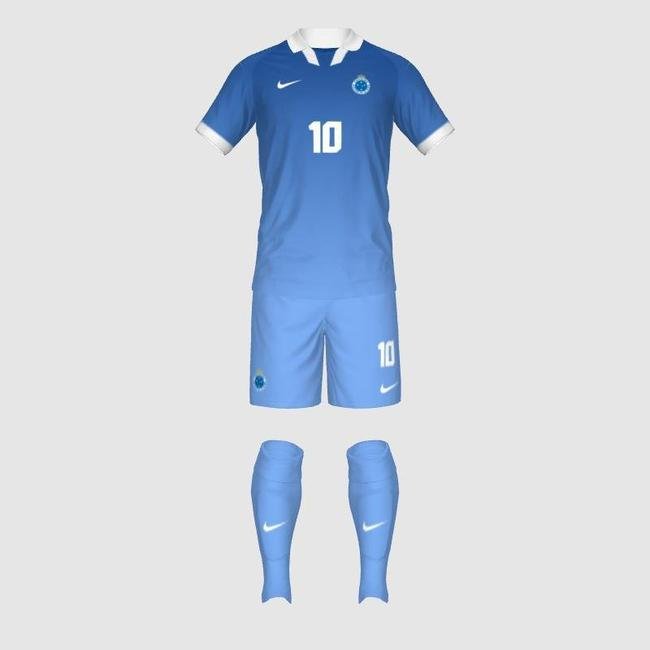 Uniforme do Cruzeiro com a Nike feito pelo designer @Savinxisde