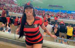 Pocah  torcedora fantica do Flamengo