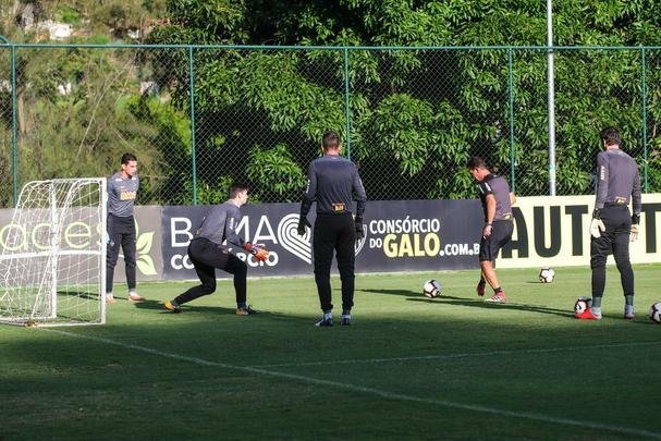 Na Cidade do Galo, Atlético fechou preparação visando ao jogo contra o Cerro Porteño