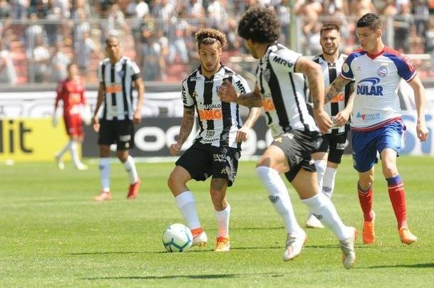 Atltico e Bahia se enfrentaram em jogo da 16 rodada do Campeonato Brasileiro