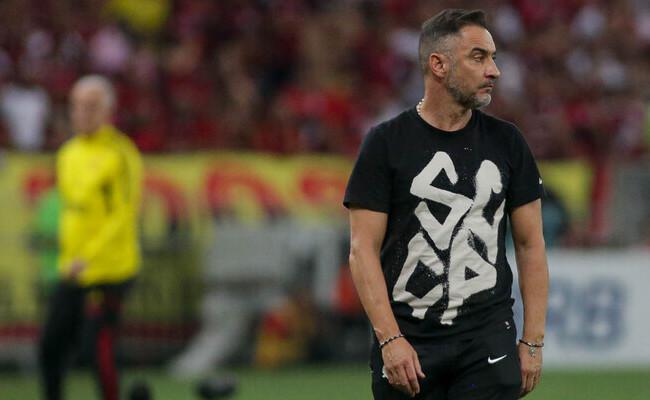 Vtor Pereira na final da Copa do Brasil 2022