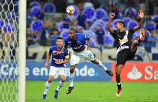 Fotos do primeiro tempo de Cruzeiro x Vasco, no Mineiro, pelo Grupo 5 da Libertadores