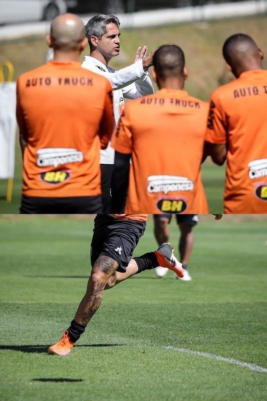 Atltico fez, nesta sexta, ltimo treino antes do duelo na Arena da Baixada