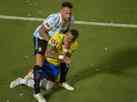 Otamendi sobre cotovelada em Raphinha durante Brasil x Argentina: 'S bola'