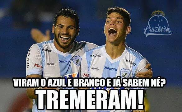 Cruzeirenses invadem internet para zoar atleticanos por vexame na Primeira Liga