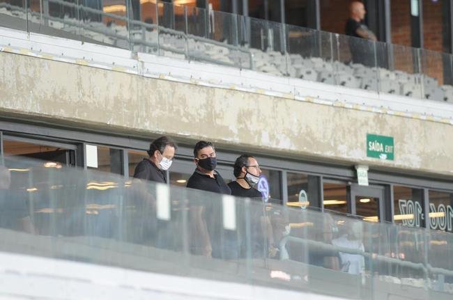 Diretoria do Atltico esteve presente no Mineiro