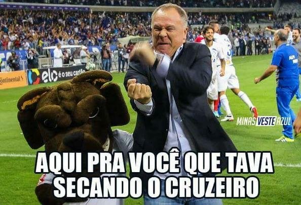 Cruzeirenses pegam no pé de flamenguistas e atleticanos após penta da Copa do Brasil