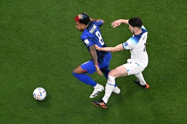 Imagens da partida entre Inglaterra e Estados Unidos, pelo Grupo A da Copa do Mundo de 2022