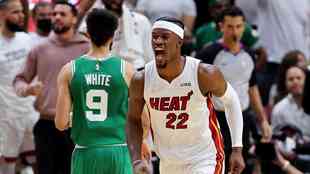 Butler brilha, e Heat abre final do Leste com vitória sobre o Celtics