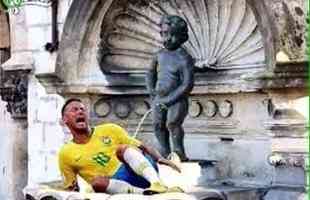 Memes da eliminao da Seleo Brasileira na Copa do Mundo da Rssia