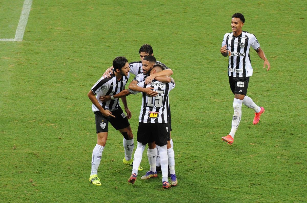 Fotos da vitria do Atltico sobre o Uberlndia, no Mineiro, em Belo Horizonte, pela terceira rodada do Campeonato Mineiro de 2021