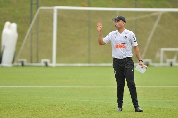 Atltico treinou na tarde desta quinta-feira, na Cidade do Galo