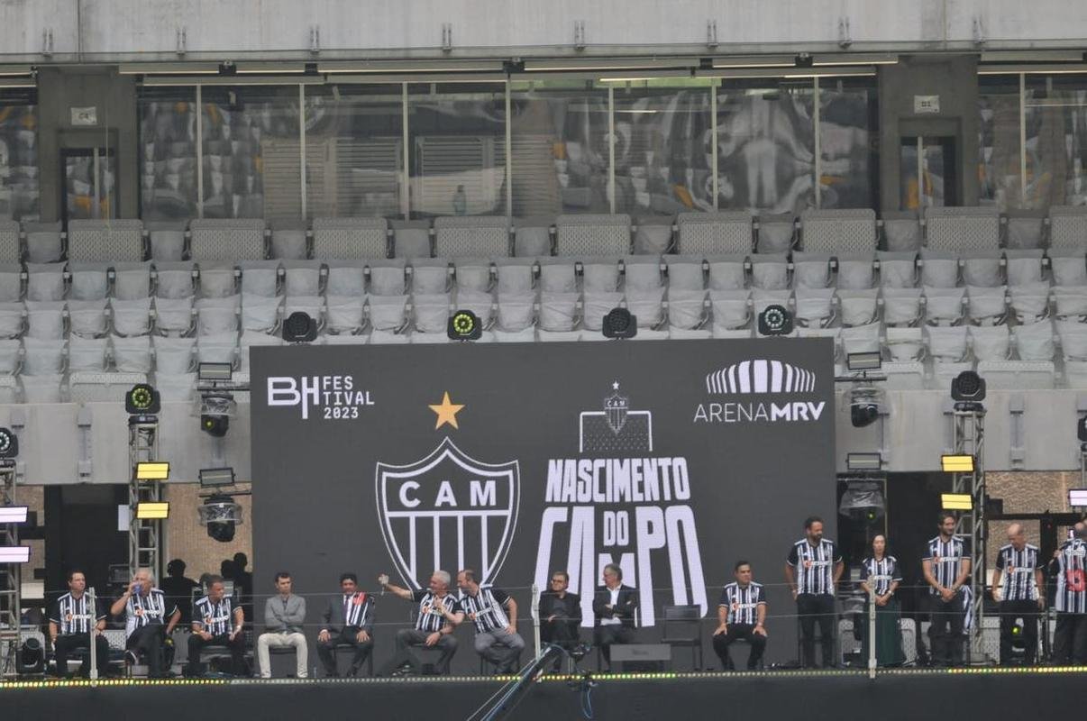 Fotos da inaugurao da Arena MRV