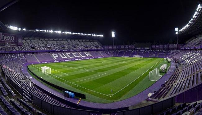 Estdio Jos Zorrilla, do Real Valladolid, comporta mais de 27 mil espectadores