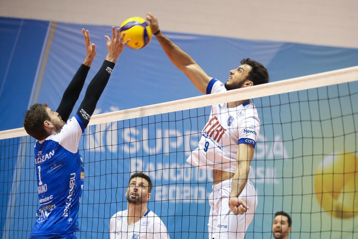 Taubat venceu o Minas por 3 a 2 no primeiro jogo da final da Superliga Masculina