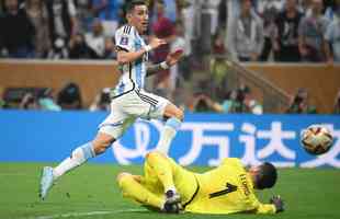 Di Mara ampliou a vantagem da Argentina para 2 a 0 na final da Copa do Mundo contra a Frana. Veja o gol por todos os ngulos