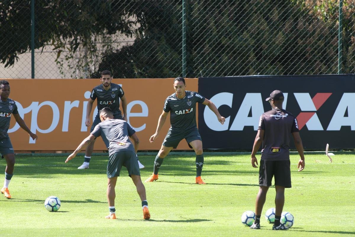 Atltico encerra preparao na Cidade do Galo para partida contra Grmio, pelo Campeonato Brasileiro