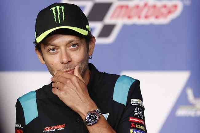 Deciso de Valentino Rossi foi anunciada em uma entrevista coletiva extraordinria no circuito Red Bull Ring, em Spielberg, na ustria