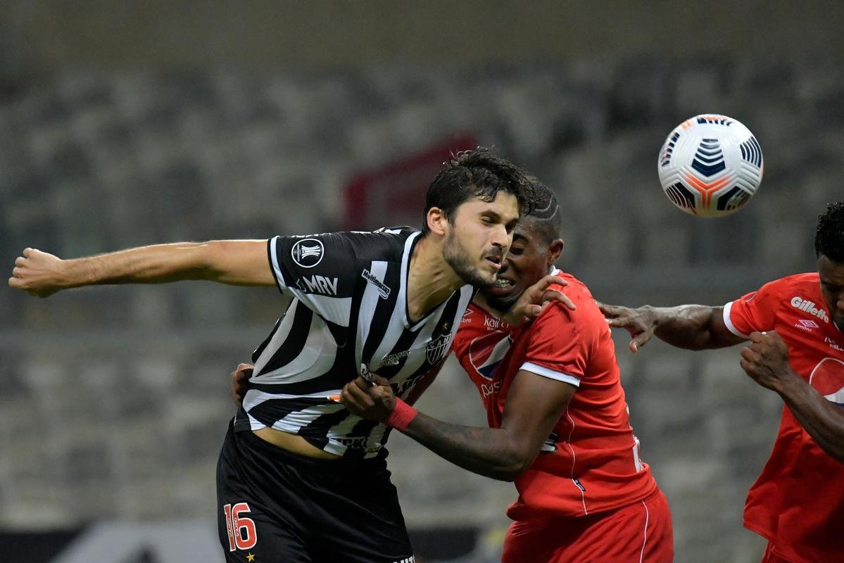 Fotos do jogo entre Atlético e América de Cáli, no Mineirão, em Belo Horizonte, pela segunda rodada do Grupo H da Copa Libertadores de 2021