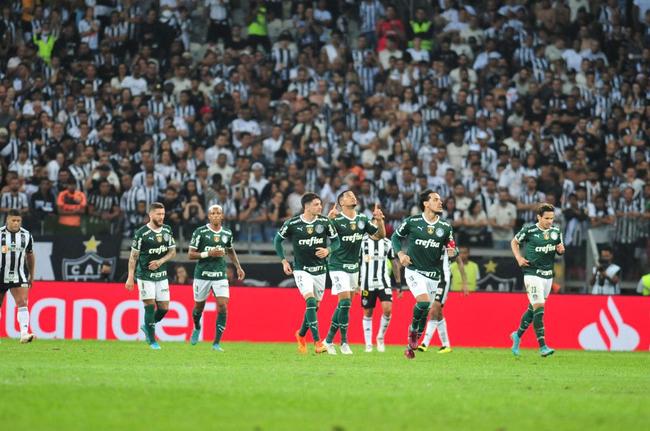 Fotos do jogo de ida das quartas de final da Copa Libertadores, entre Atltico e Palmeiras, no Mineiro
