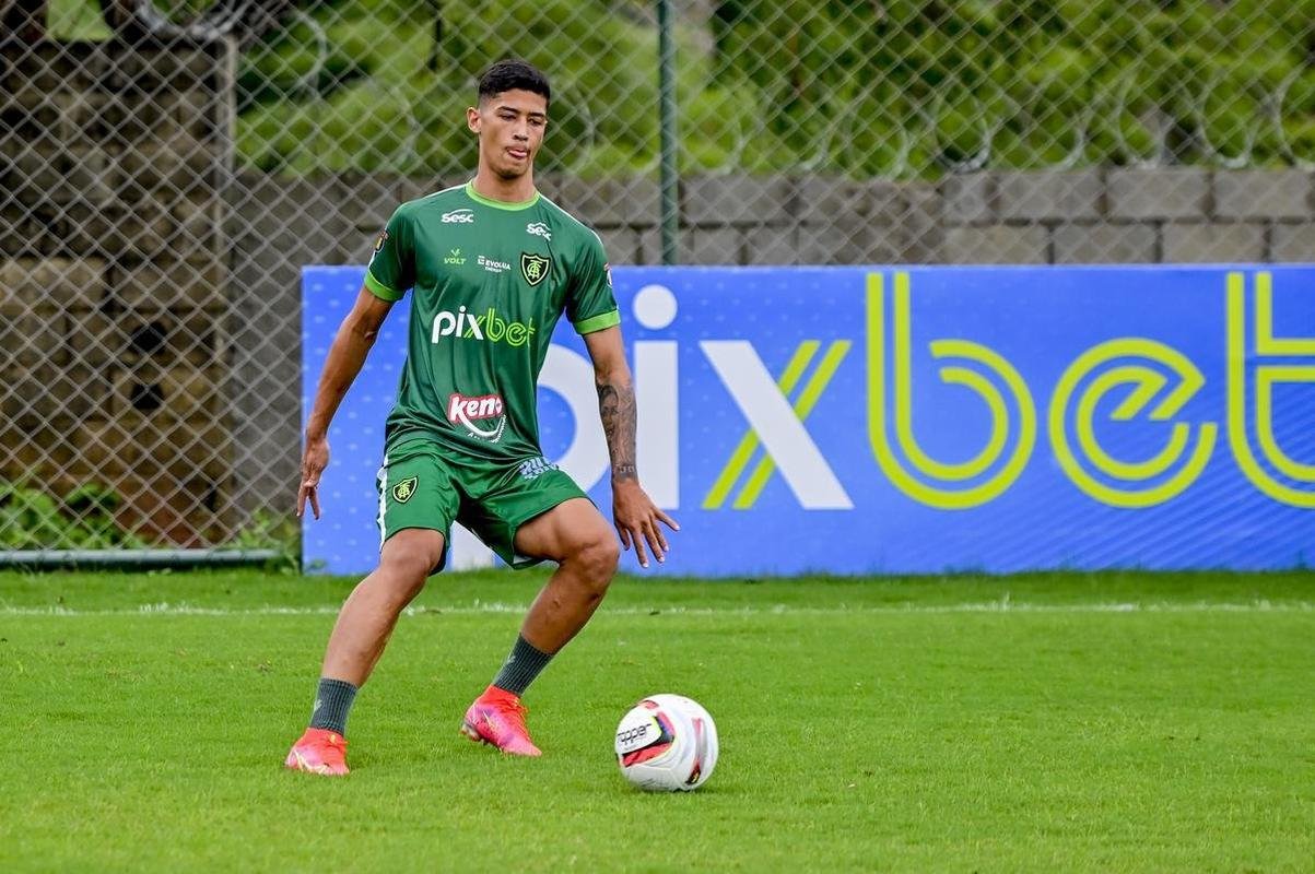 O Amrica se reapresentou para a temporada de 2022 no dia 10 de janeiro