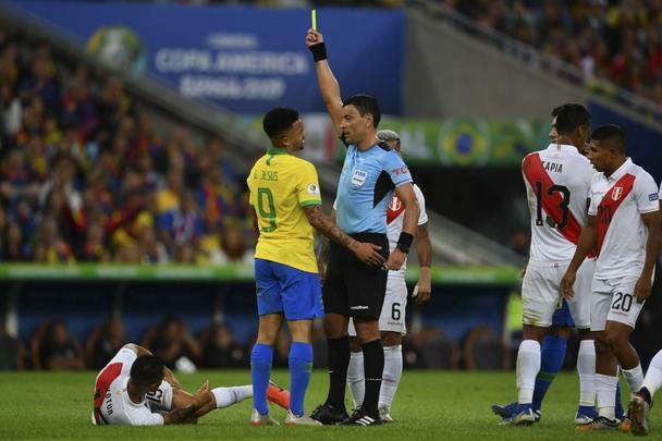 Fotos da decisão da Copa América entre Brasil e Peru, no Maracanã
