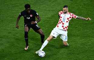 Fotos de Crocia x Canad, neste domingo, no Estdio Khalifa International Stadium, em Doha, pelo Grupo F da Copa do Mundo no Catar