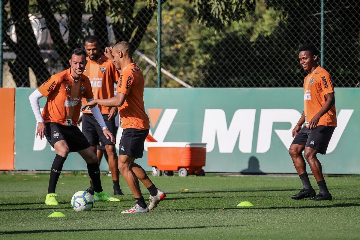 Galeria de fotos do treino do Atltico nesta sexta-feira (6/9), na Cidade do Galo