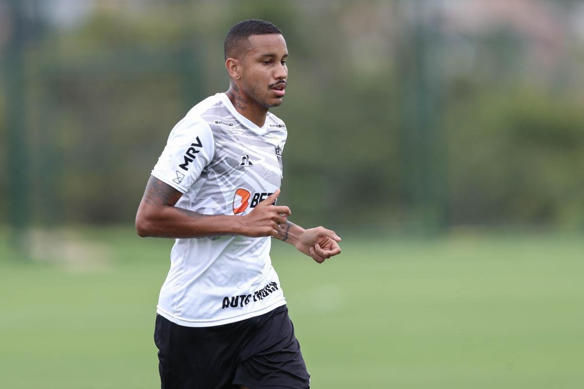 Treino do Atltico nesta tera-feira, 9 de maro de 2021