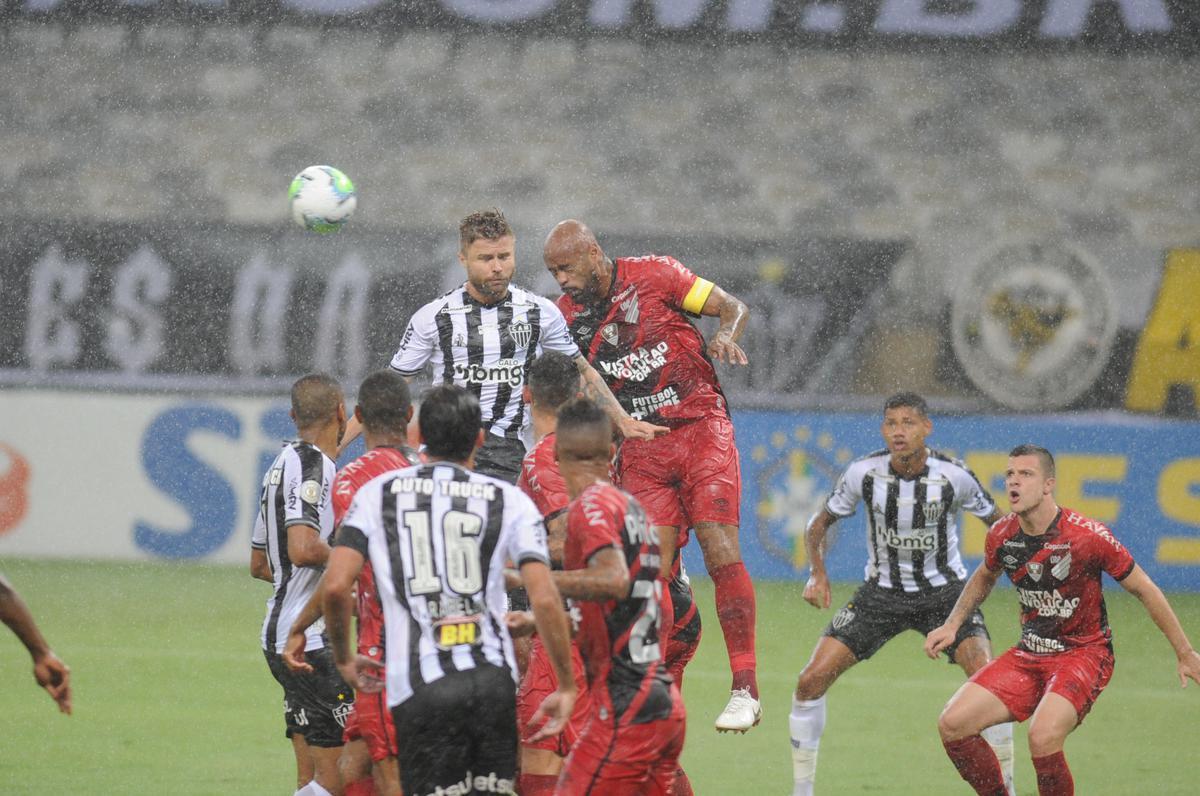 Foto do jogo entre Atltico e Athletico-PR, no Mineiro, em Belo Horizonte, remarcado e vlido pela sexta rodada do Campeonato Brasileiro (18/11/2020)