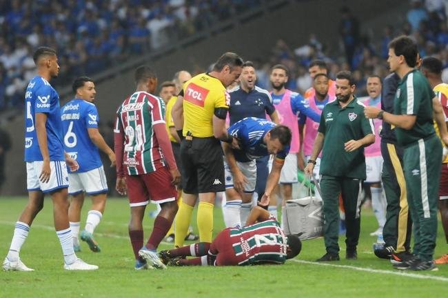 Fotos do jogo de volta das oitavas de final da Copa do Brasil, no Mineiro, entre Cruzeiro e Fluminense (Juarez Rodrigues/EM/DAPress)
