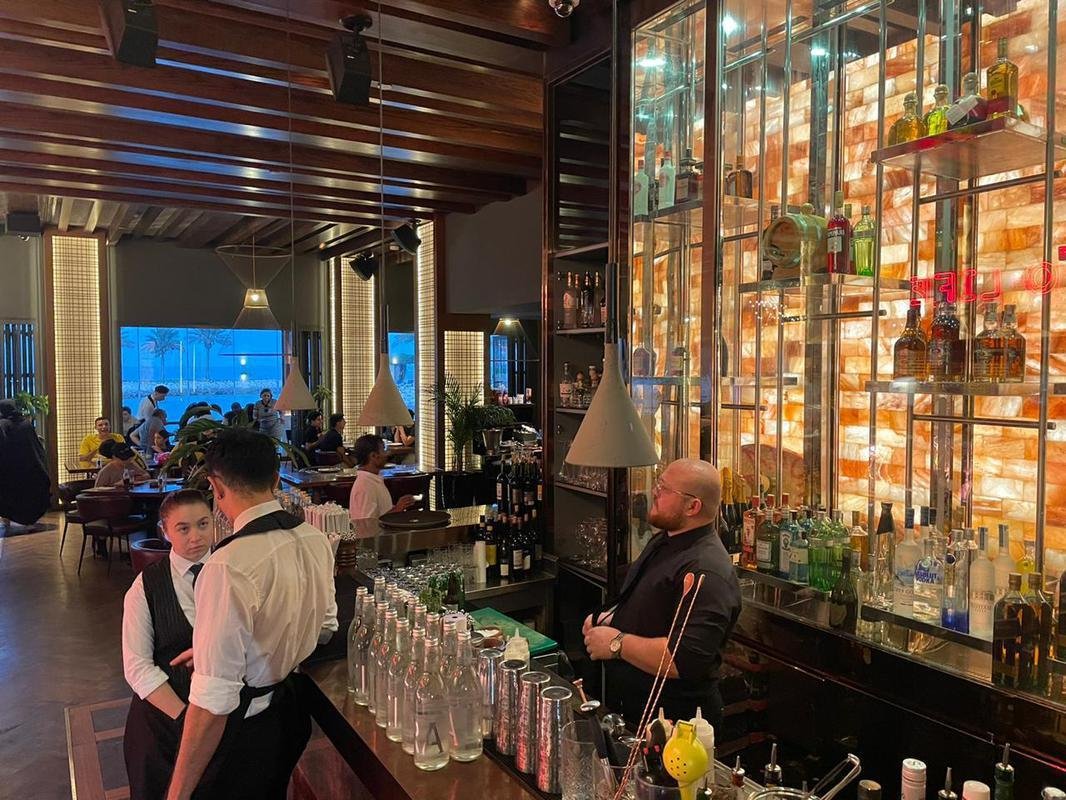 Interior do badalado restaurante Nurs-Et