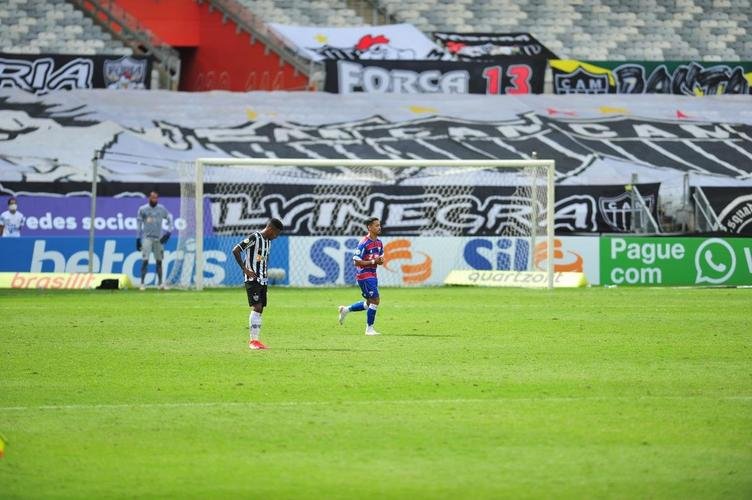 Fotos do jogo entre Atltico e Fortaleza, no Mineiro, pela primeira rodada do Campeonato Brasileiro de 2021