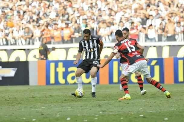 Fotos do jogo entre Atltico e Flamengo no Mineiro