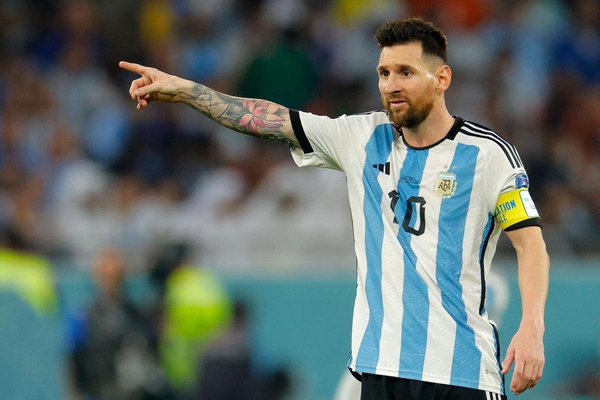 Argentina e Austrlia se enfrentaram pelas oitavas de final da Copa do Mundo