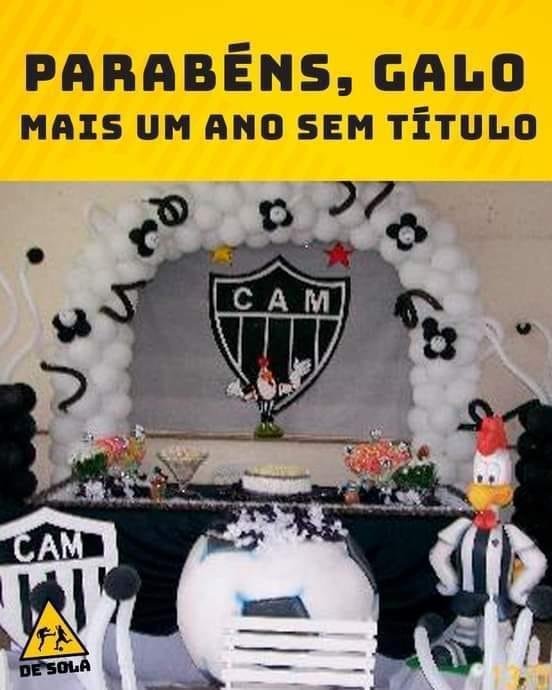 Torcedores rivais fazem memes com fim das chances de ttulo do Atltico