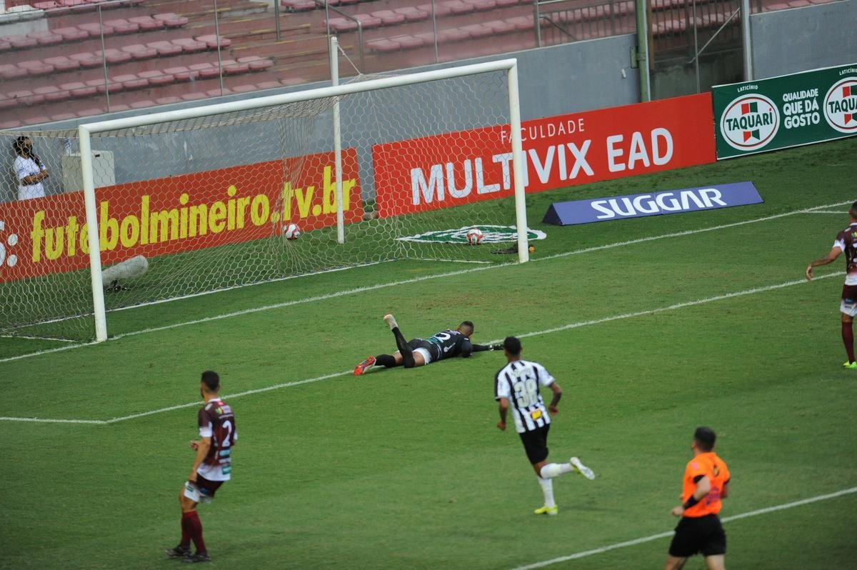 Fotos da vitria do Atltico sobre o Patrocinense, por 3 a 1, no Independncia, em Belo Horizonte, pela quarta rodada do Campeonato Mineiro. Mando foi do clube do interior, que no pde realizar a partida em Patrocnio devido ao elevado nmero de casos de COVID-19 na cidade.