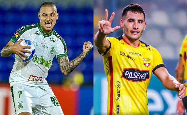 Amrica e Barcelona de Guayaquil se enfrentaro pela terceira fase da Libertadores