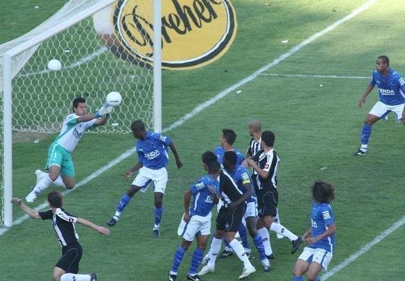 Fbio campeo mineiro em 2008, depois de golear o Atltico por 5 a 0