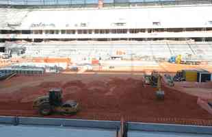 Futuro estádio do Galo, Arena MRV está com 60% das obras concluídas