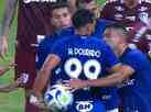 Cruzeiro: jogadores brigam antes de cobrana de pnalti, e atacante erra