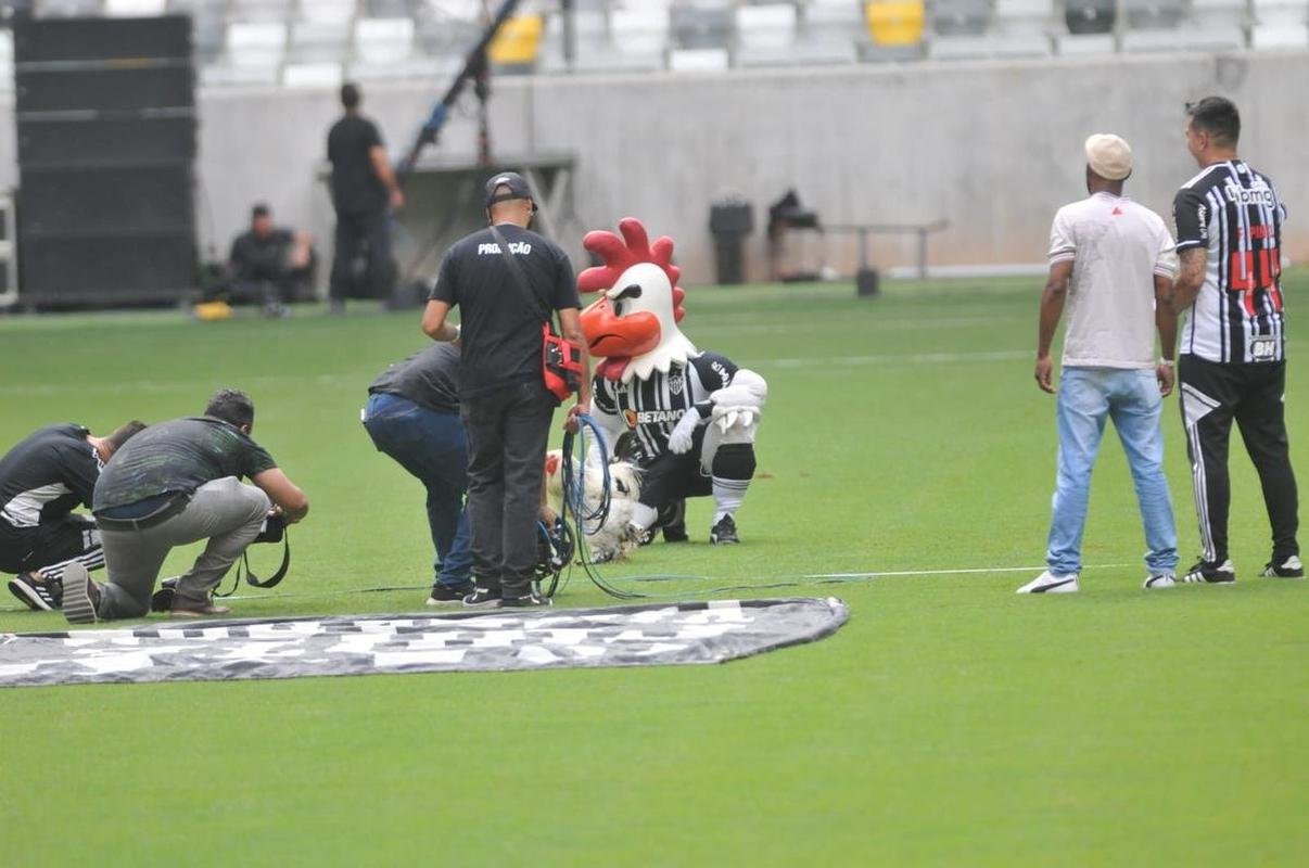 Fotos da inaugurao da Arena MRV