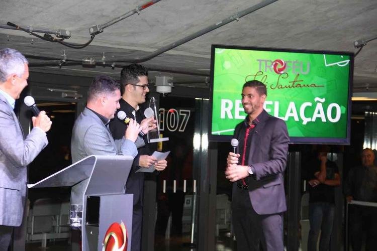 Premiao da 16 edio do Trofu Tel Santana, evento realizado no Mineiro
