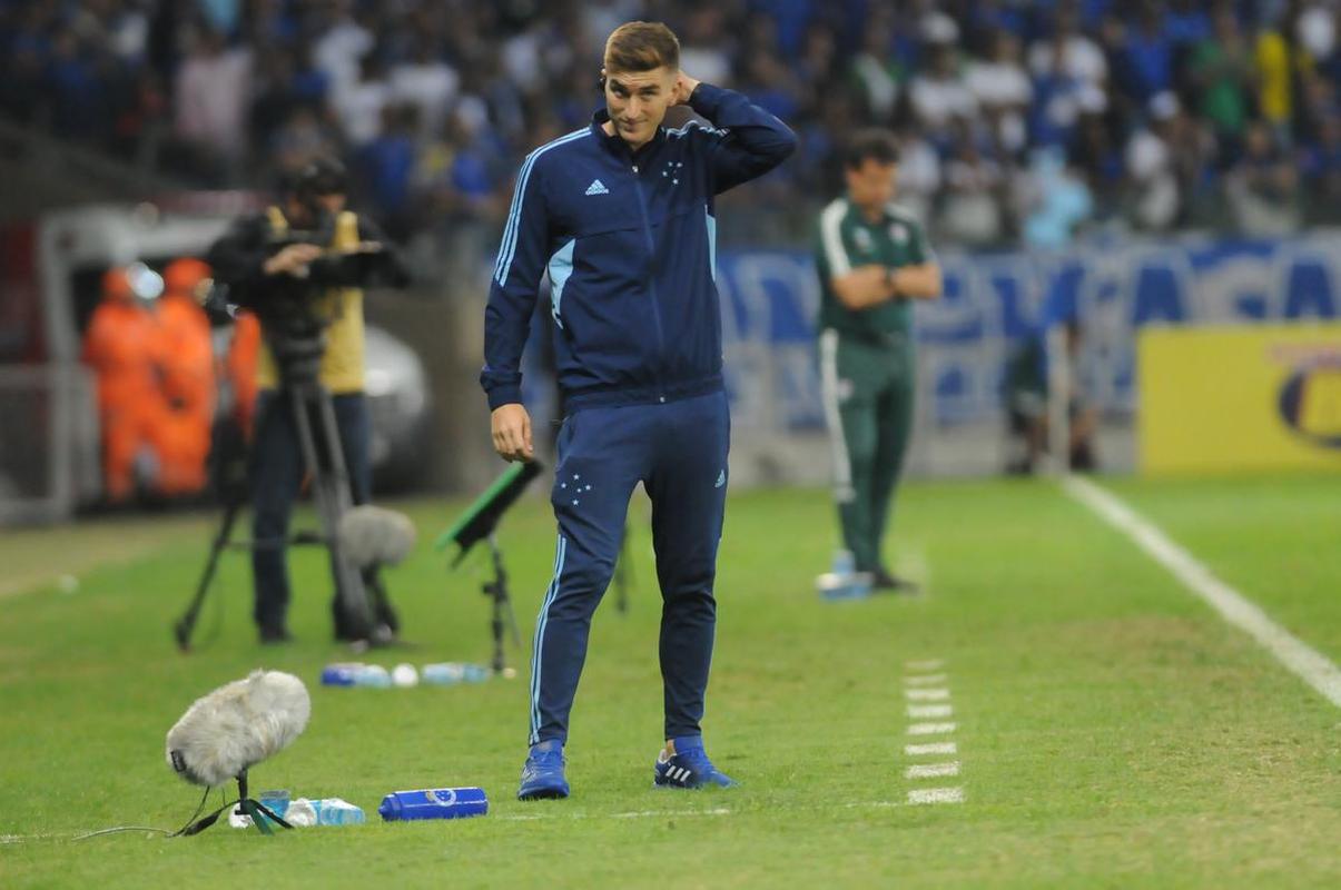 Fotos do jogo de volta das oitavas de final da Copa do Brasil, no Mineiro, entre Cruzeiro e Fluminense (Juarez Rodrigues/EM/DAPress)