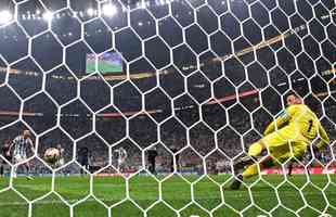 As melhores imagens da final da Copa do Mundo entre Argentina e Frana, no Estdio Icnico de Lusail, no Catar