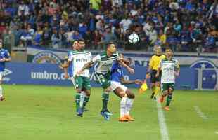 Fotos do segundo tempo de Cruzeiro e Palmeiras, no Mineiro, pelo Brasileiro