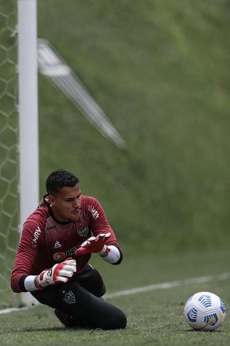 Fotos do treino do Atlético neste domingo, 14/11/2021