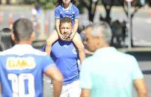 Cruzeirenses compareceram em grande nmero ao Mineiro