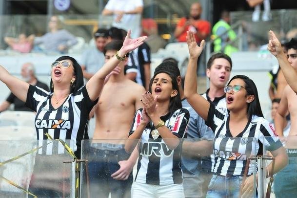 Torcida do Atltico esteve presente no Mineiro, no clssico contra o Cruzeiro